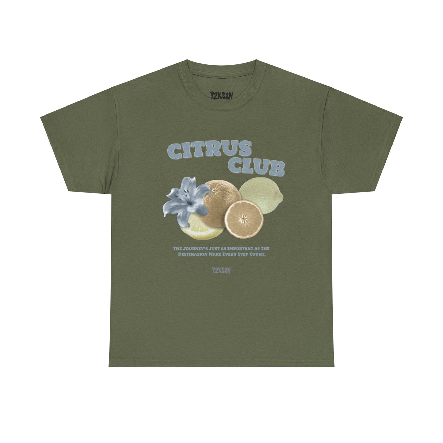 "CITRUS CLUB" (100% COTTON, AVAILABLE IN 3 COLORS)